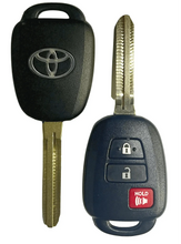 Load image into Gallery viewer, 3 Button Toyota Remote Head Key GQ4-52T / 89071-0R040 / H Chip (OEM) - Southeastern Keys
