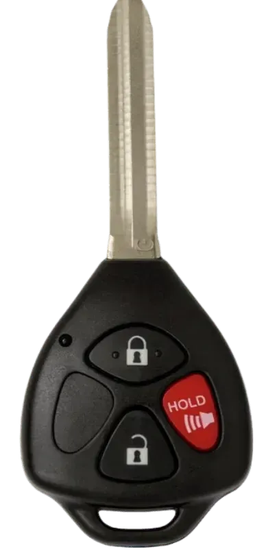 3 Button Toyota Remote Head Key HYQ12BBY / 4D67 CHIP / 89070-42660 (Aftermarket) - Southeastern Keys