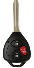 Load image into Gallery viewer, 3 Button Toyota Remote Head Key HYQ12BBY / 4D67 CHIP / 89070-42660 (Aftermarket) - Southeastern Keys
