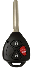 Load image into Gallery viewer, 3 Button Toyota Remote Head Key HYQ12BBY / G CHIP / 89070-35170 (Aftermarket) - Southeastern Keys
