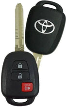 Load image into Gallery viewer, 3 Button Toyota Remote Head Key HYQ12BDM / HYQ12BEL / H CHIP / 89070-42820 (OEM) - Southeastern Keys
