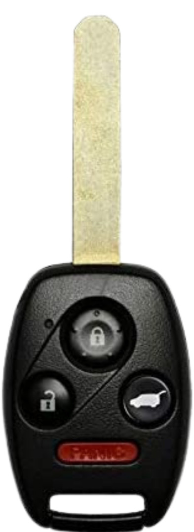 4 Button Honda Remote Head Key KR55WK49308 / 35118-SZA-A12 w/ Hatch (OEM)