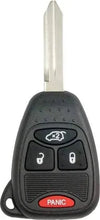 Load image into Gallery viewer, 4 Button Dodge Remote Head Key w/ Trunk OHT692427AA / 5175815AA (OEM) - Southeastern Keys
