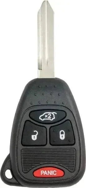 4 Button Dodge Remote Head Key w/ Trunk OHT692427AA / 56040649AC (Aftermarket) - Southeastern Keys