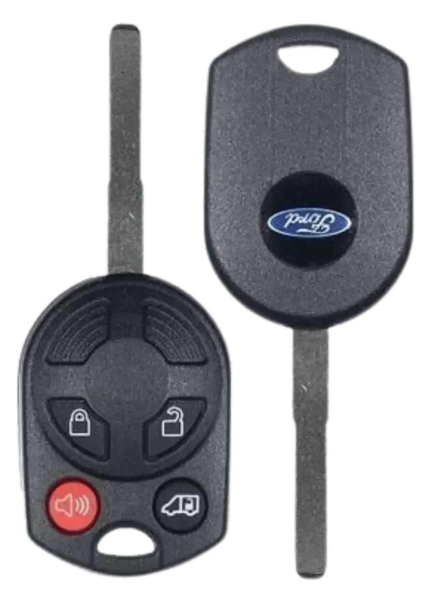 4 BUTTON FORD REMOTE HEAD KEY OUC6000022 / 164-R8126 (OEM) - Southeastern Keys
