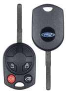 4 BUTTON FORD REMOTE HEAD KEY OUC6000022 / 164-R8126 (OEM) - Southeastern Keys