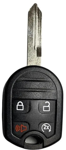 4 Button Ford Remote Head Key SHELL w/Remote Start 164-R8067 (NEW STYLE) - Southeastern Keys