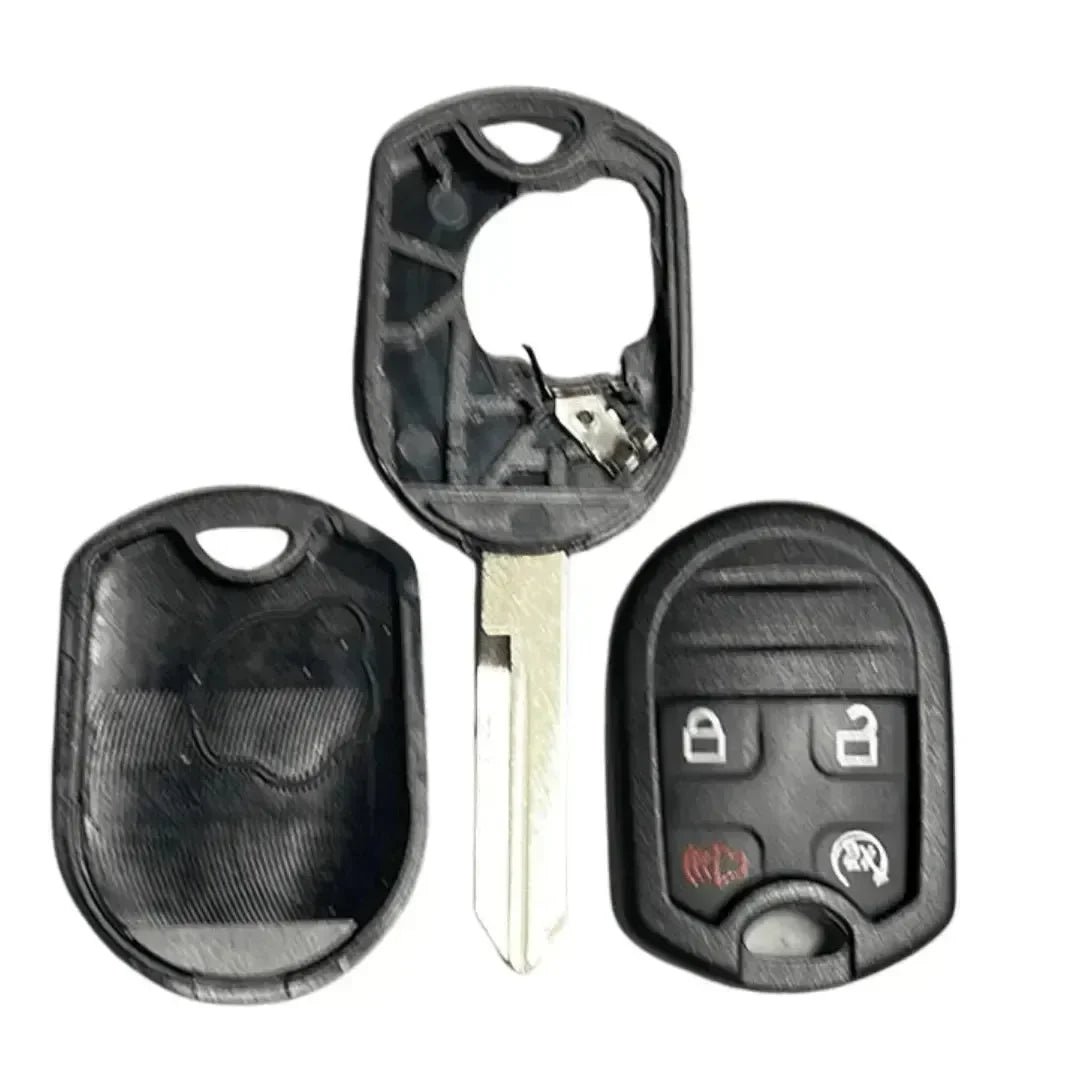 4 Button Ford Remote Head Key SHELL w/Remote Start 164-R8067 (NEW STYLE) - Southeastern Keys