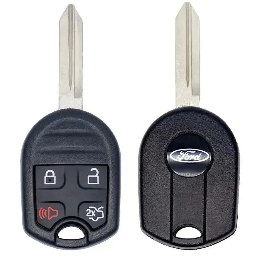 Remote Headed Keys 4 Button Ford Remote Head Key w/ Trunk CWTWB1U793 / 164-R8073 (OEM ...