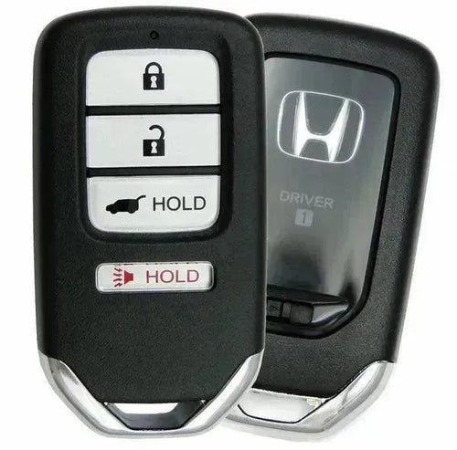 4 Button Honda Proximity Smart Key w/Hatch-HOLD ACJ932HK1210A / 72147-T0A-A21 (OEM) - Southeastern Keys