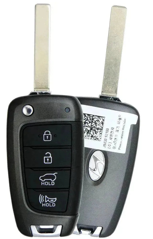 4 Button Hyundai Flip Key 95430-S2100 / TQ8-RKE-4F39 (OEM) - Southeastern Keys