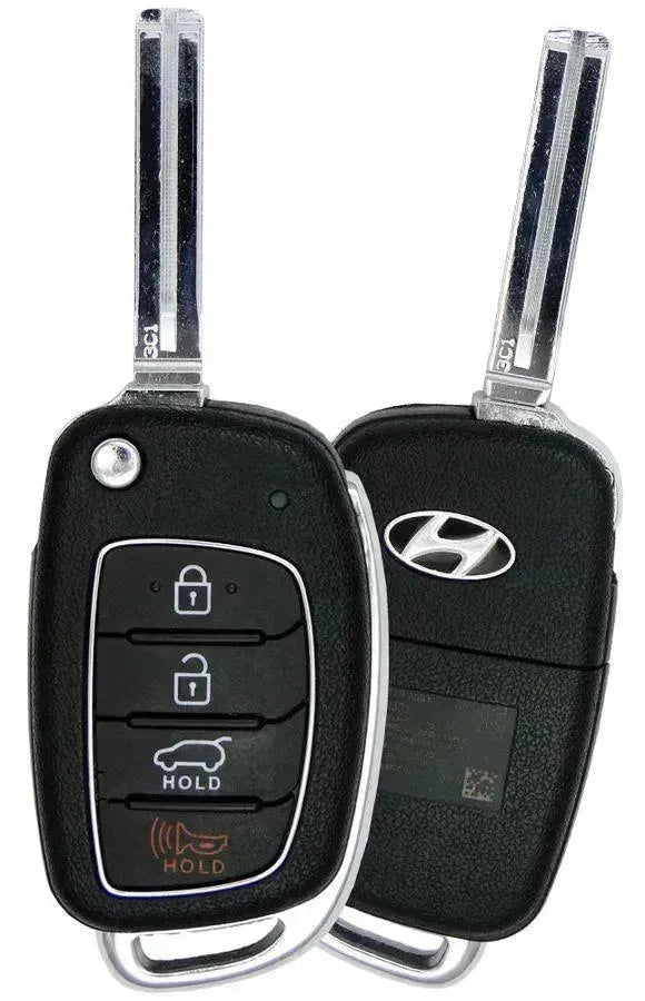 4 Button Hyundai Flip Key TQ8-RKE-4F25(TL 4BT) / 95430-D3010 (OEM Refurbished B) - Southeastern Keys