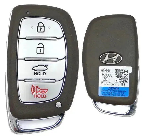 4 Button Hyundai Proximity Smart Key 95440-F2000 / CQOFD00120 (OEM-NEW) - Southeastern Keys