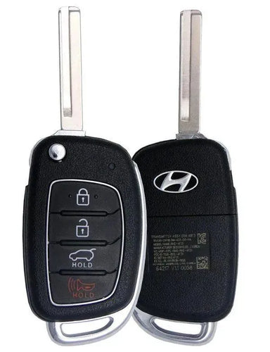 4 Button Hyundai Santa Fe Flip Key TQ8-RKE-4F31 / 95430-2W110 (OEM Refurbished) - Southeastern Keys