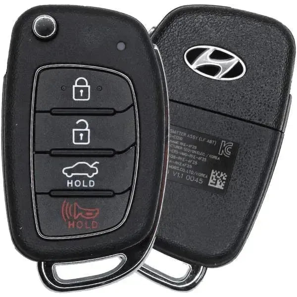 4 Button Hyundai Sonata Flip Key TQ8-RKE-4F25 (LF 4BT) / 95430-C1210 (OEM) - Southeastern Keys