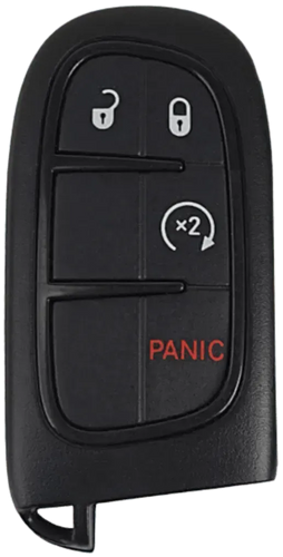 4 Button Jeep Cherokee Proximity Smart Key GQ4-54T / 68105078 AG (Aftermarket) - Southeastern Keys