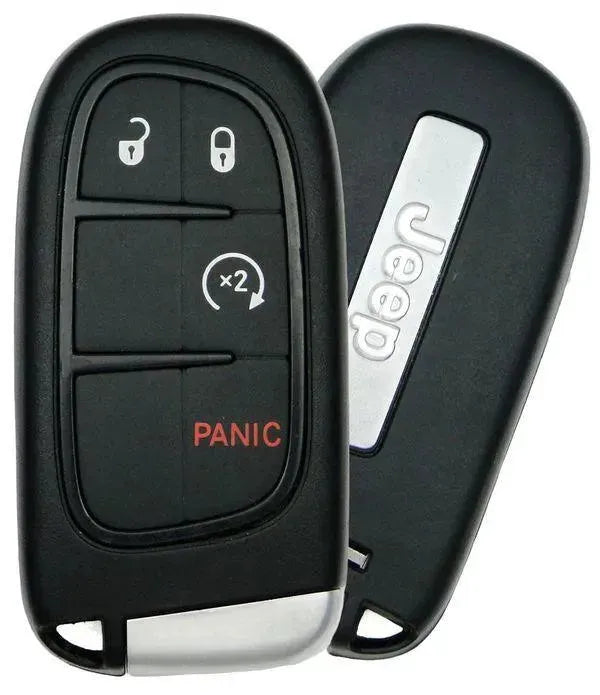 4 Button Jeep Cherokee Proximity Smart Key GQ4-54T 68105078 AG (OEM-Refurbished) - Southeastern Keys