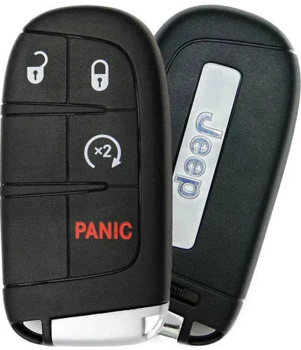 4 Button Jeep Compass Proximity Smart Key M3N-40821302 / 68250337 AB (OEM Refurbished) - Southeastern Keys