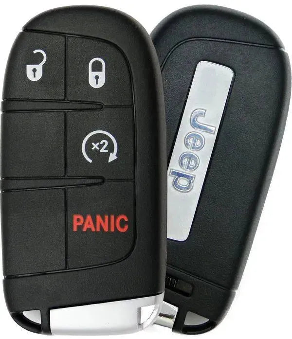 4 Button Jeep Compass Proximity Smart Key M3N-40821302 / 68250337 AB (OEM Refurbished) - Southeastern Keys