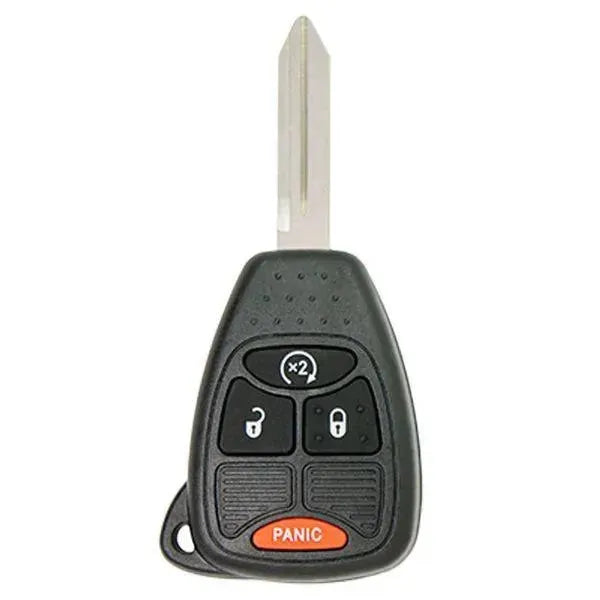 4 Button Jeep Remote Head Key w/ Remote Start OHT692713AA / 68039414 (Aftermarket) - Southeastern Keys