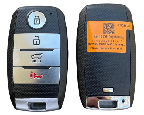 4 Button Kia Proximity Smart Key TQ8-FOB-4F06 / 95440-C6100 (Aftermarket) - Southeastern Keys