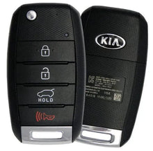 Load image into Gallery viewer, 4 Button KIA Sorento Flip Key OSLOKA-910T (UMD) 95430-C6100 (OEM) - Southeastern Keys
