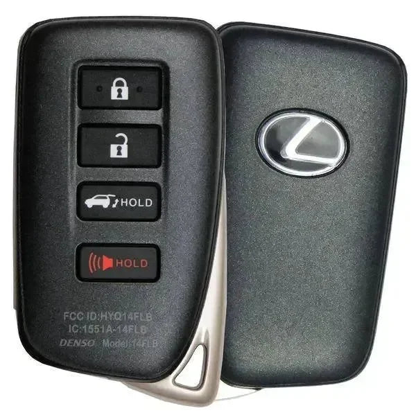 4 Button Lexus Proximity Smart Key HYQ14FLB / 89904-0E180 / G-Board (OEM) - Southeastern Keys