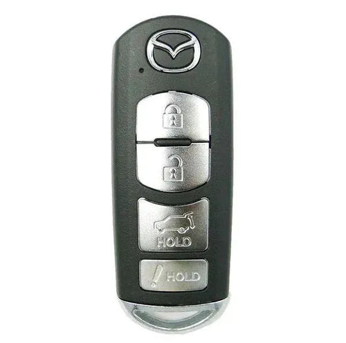 4 Button Mazda Proximity Smart Key w/ Hatch WAZSKE13D01 / TKY2-67-5DY (OEM Refurbished) - Southeastern Keys