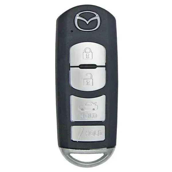 4 Button Mazda Proximity Smart Key w/ Trunk WAZSKE13D01 / GJR9-67-5DY (OEM) - Southeastern Keys