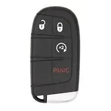 4 BUTTON PROXIMITY SHELL W/ REMOTE START FOR DODGE JEEP M3N-40821302 - Southeastern Keys