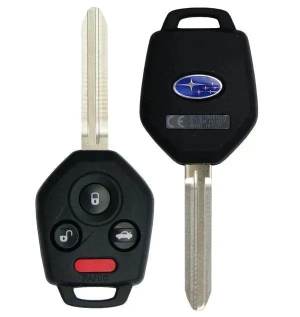 4 Button Subaru Remote Key CWTB1G077 / 57497-AL37A G Chip - Gray Pod (OEM-RFB) - Southeastern Keys