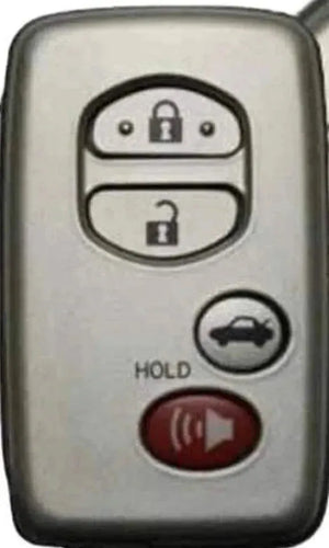 4 Button Toyota Proximity Smart Key HYQ14AAB / 0140 / 89904-06041 (Aftermarket) - Southeastern Keys