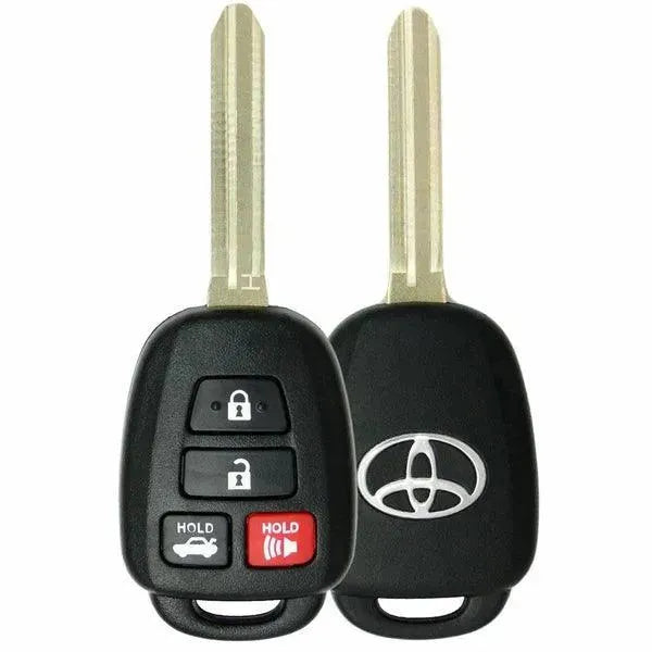 4 Button Toyota Remote Head Key HYQ12BDM HYQ12BEL - H CHIP (OEM) - Southeastern Keys