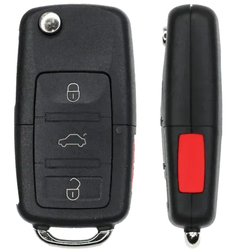 4 Button Volkswagen Flip Key NBG010180T / 5K0837202 (Aftermarket) - Southeastern Keys