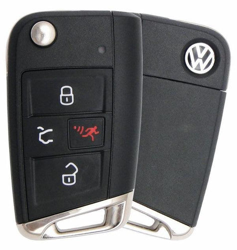 4 Button Volkswagen Flip Key NBGFS125C5 / 5G6 959 752 BG (OEM) - Southeastern Keys