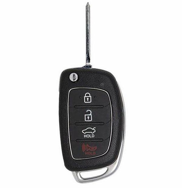 4 Button Hyundai Sonata Flip Key TQ8-RKE-4F25 / 95430-C1210 (Aftermarket) - Southeastern Keys