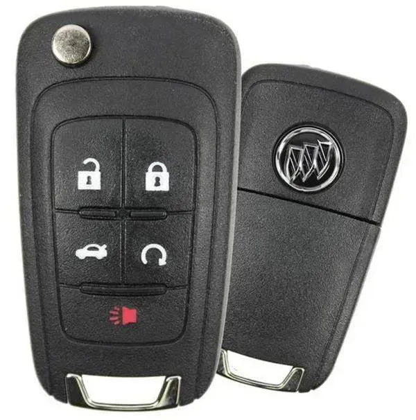 5 Button Buick Flip Key OHT01060512 / 13500226 (OEM) - Southeastern Keys