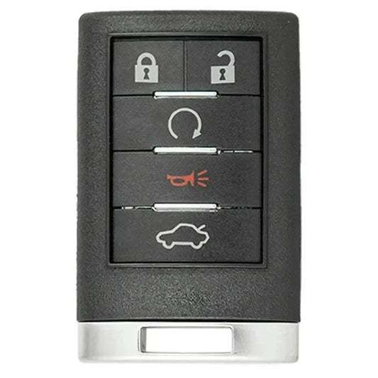 5 Button Cadillac CTS Remote Key Fob 20998255 - Southeastern Keys