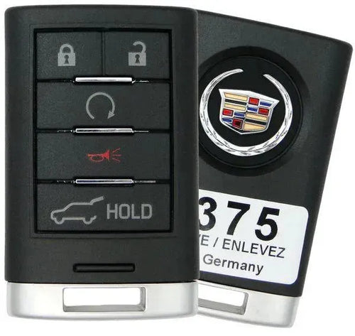 5 Button Cadillac Proximity Smart Key NBG009768T / 22865375 (OEM) - Southeastern Keys