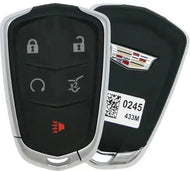 5 Button Cadillac Proximity Smart Key w/ Hatch 433mhz / HYQ2EB / 13510245 (OEM) - Southeastern Keys