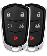 5 Button Cadillac Proximity Smart Key w/ Trunk HYQ2EB / 13598538 (Aftermarket) 2-PACK - Southeastern Keys