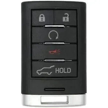 5 Button Cadillac SRX Proximity Smart Key NBG009768T / 22865375 (Aftermarket) - Southeastern Keys