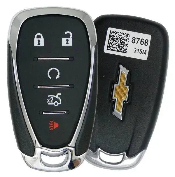 5 Button Chevrolet Proximity Smart Key w/ Trunk HYQ4AA / 13508768 (OEM) - Southeastern Keys