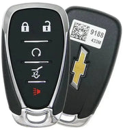 5 Button Chevrolet Proximity Smart Key w/Hatch 433 Mhz / HYQ4EA / 13519188 (OEM) - Southeastern Keys