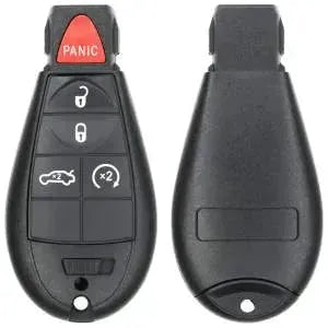 5 Button Dodge FOBIK Remote Key IYZ-C01C / 68058348 AG (Aftermarket) - Southeastern Keys