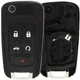 5-Button Flip Blade Key SHELL 2010-2019 GM / OHT01060512 - Southeastern Keys