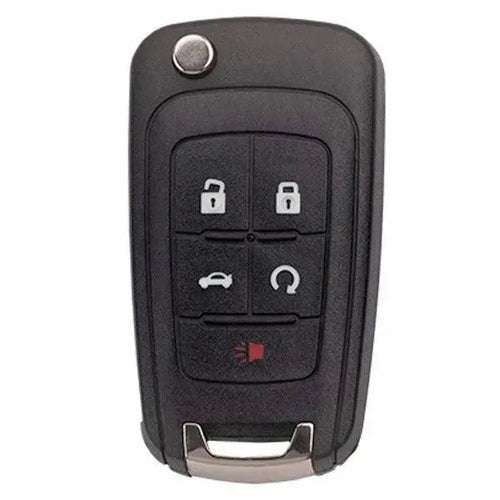 5 BUTTON GM FLIP KEY OHT01060512 / 13504199 (NON-PEPS) Aftermarket - Southeastern Keys