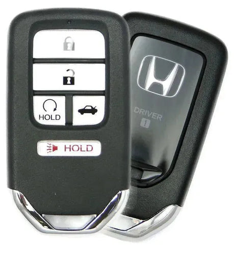 5 Button Honda Accord Proximity Smart Key ACJ932HK1310A / 72147-T2G-A41 / Driver 1 (OEM Refurbished) - Southeastern Keys