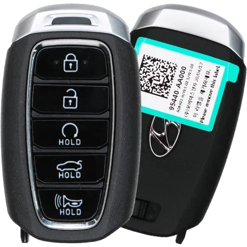 5-Button Hyundai Elantra Proximity Smart Key 95440-AA000 / NYOMBEC5FOB2004 (OEM) - Southeastern Keys