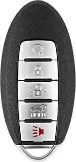 5 Button Nissan Proximity Smart Key / KR5S180144014 / IC 204 / 285E3-5AA5A (Aftermarket) - Southeastern Keys